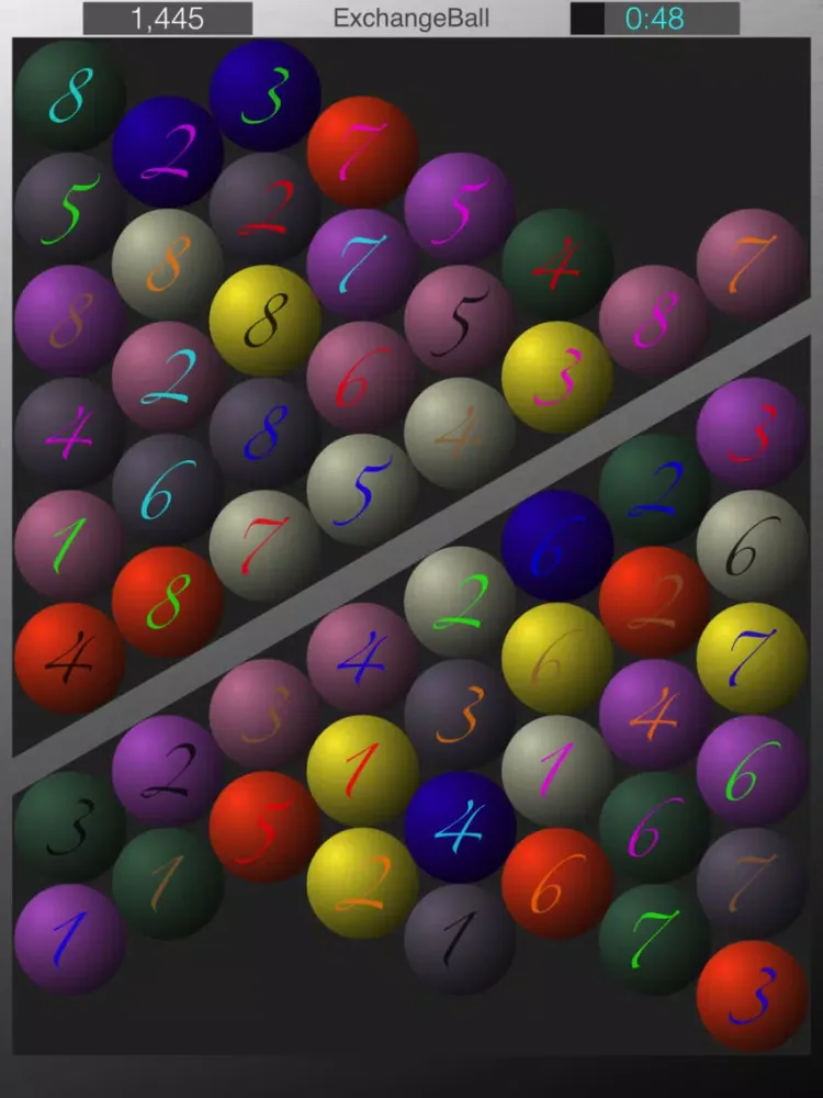 ExchangeBall iPad  スクリーンショット