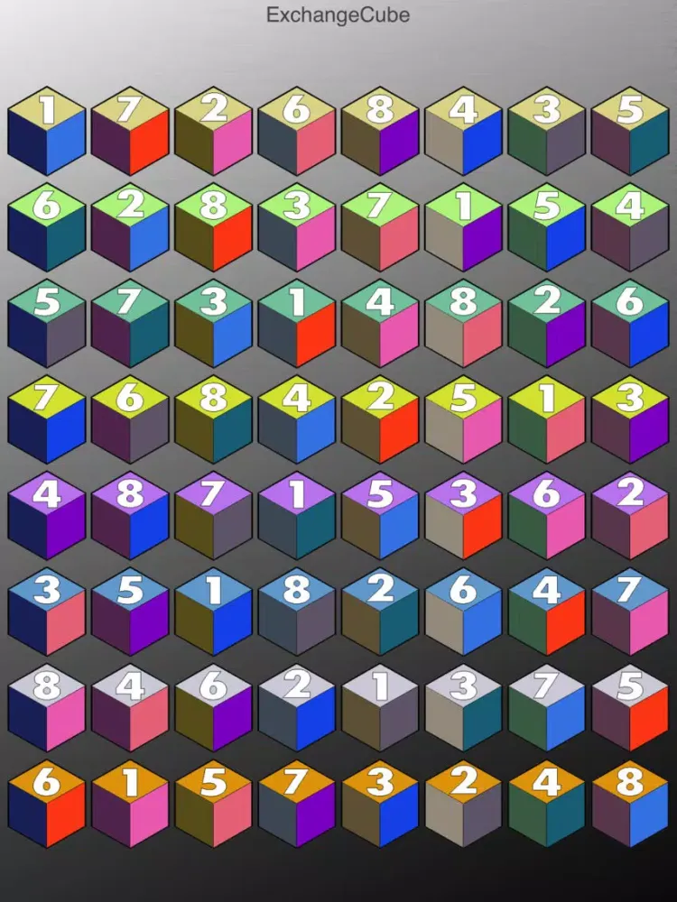 ExchangeCube iPad  스크린샷