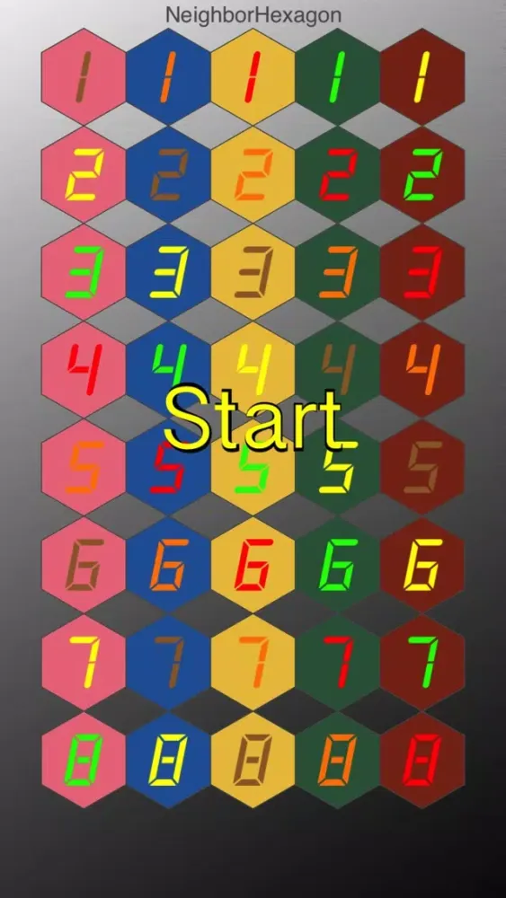 ภาพหน้าจอของ NeighborHexagon