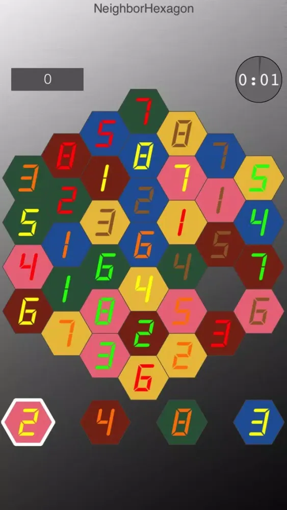 ภาพหน้าจอของ NeighborHexagon