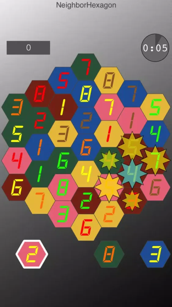 ภาพหน้าจอของ NeighborHexagon