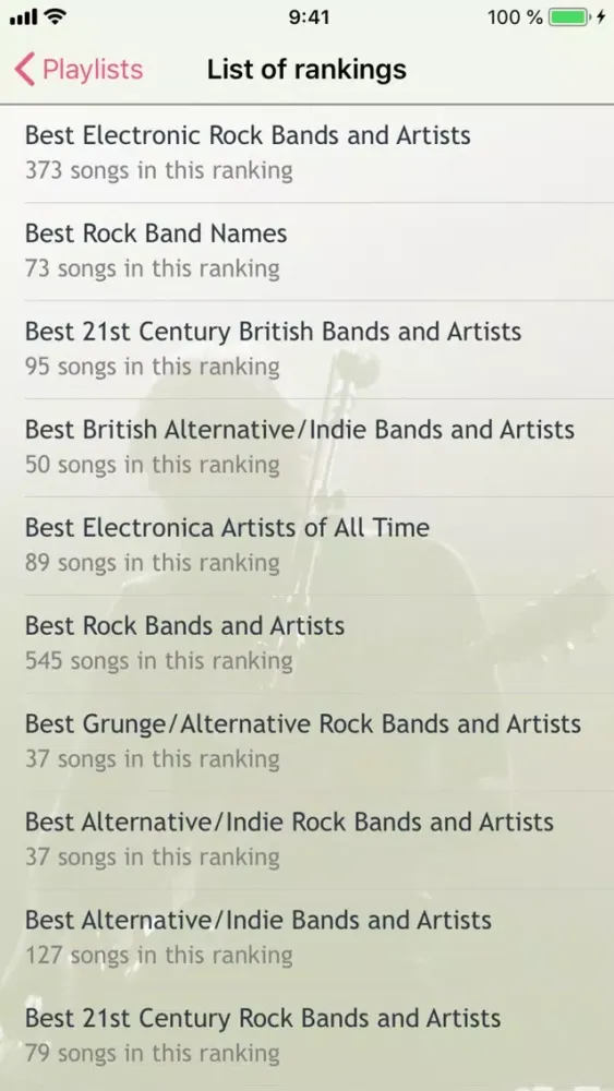 Screenshot di Next Song Music Player