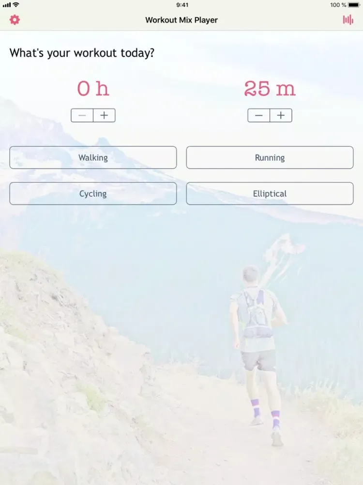 Workout Mix Music Player iPad  スクリーンショット