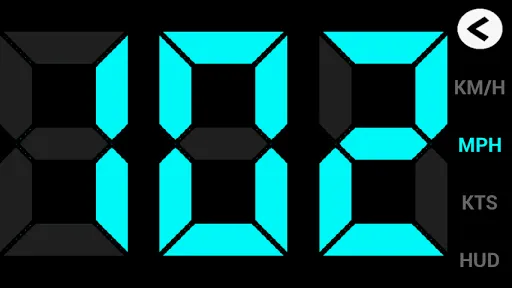Capturas de tela do GPS HUD Speedometer