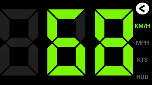 Capturas de tela do GPS HUD Speedometer