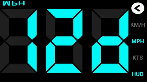 Capturas de tela do GPS HUD Speedometer