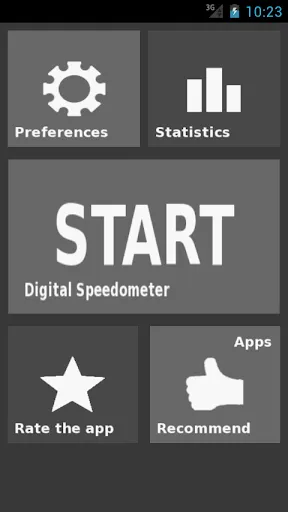 Capturas de tela do GPS HUD Speedometer