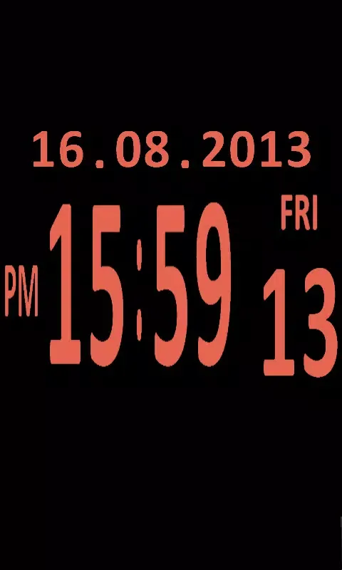Table Clock 스크린샷