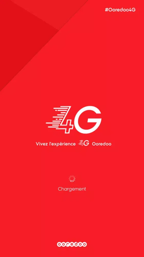 Ảnh chụp màn hình của Ooredoo 4G