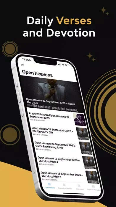 Screenshot di Open Heavens Devotional