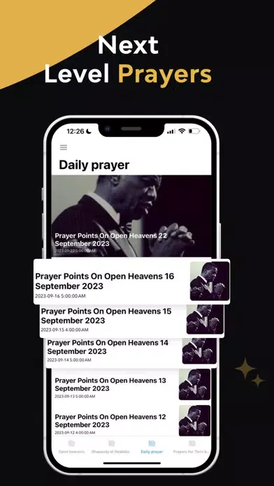 Screenshot di Open Heavens Devotional