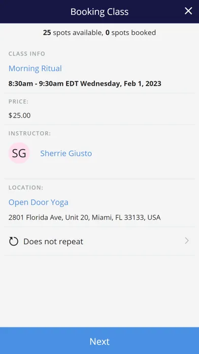 Open Door Yoga 스크린샷