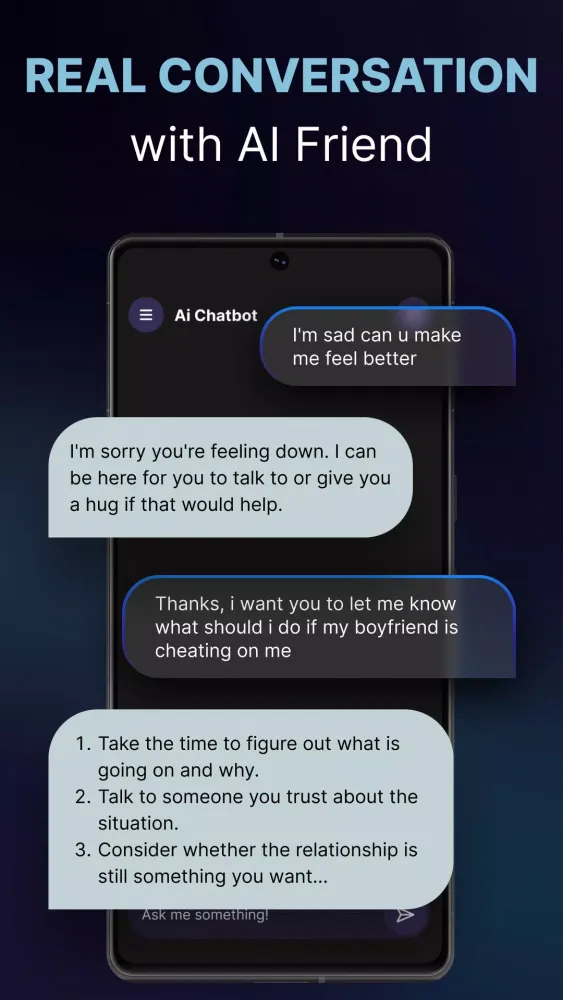 AI Chat Bot Powered by GPT-4 Screenshots