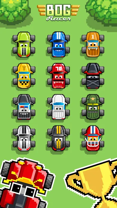 Ảnh chụp màn hình của Bog Racer