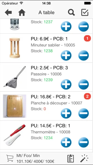 Capturas de tela do Open Order