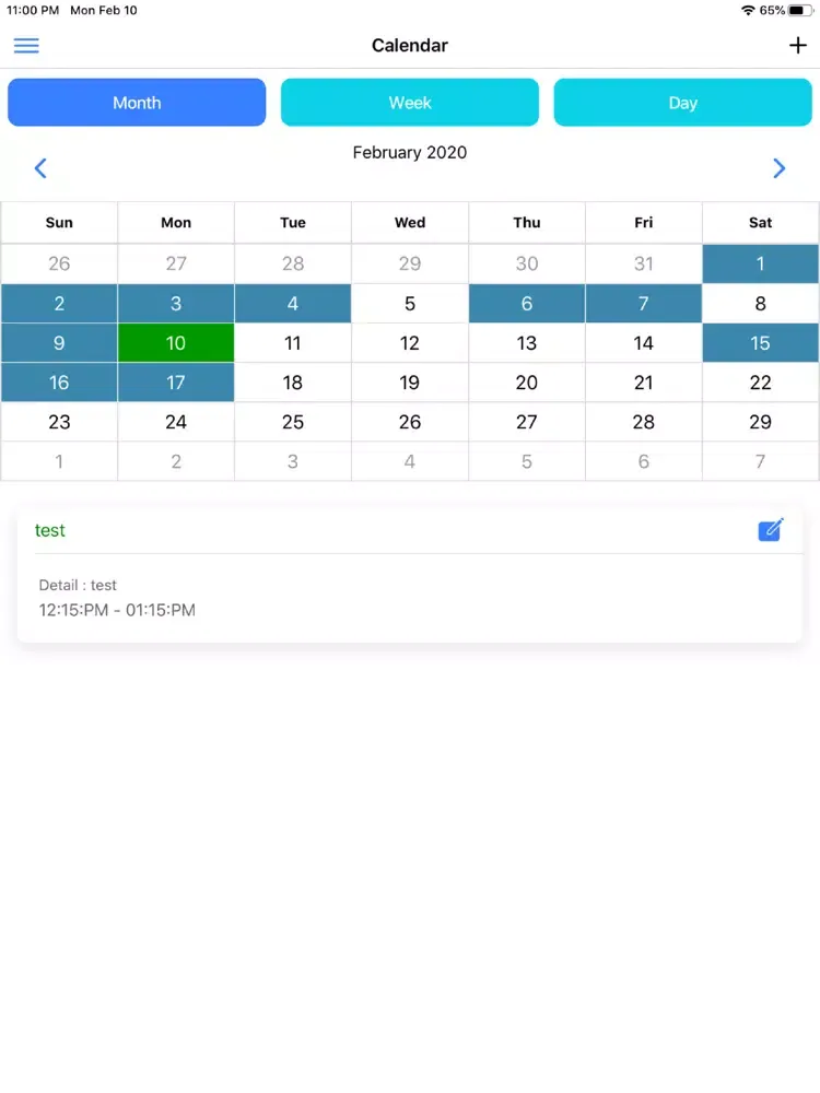 Zrzuty ekranu CRM OpenPro Customer Relations iPad 