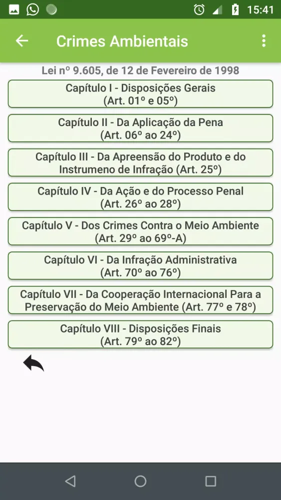 Lei de Crimes Ambientais 2025 Screenshots
