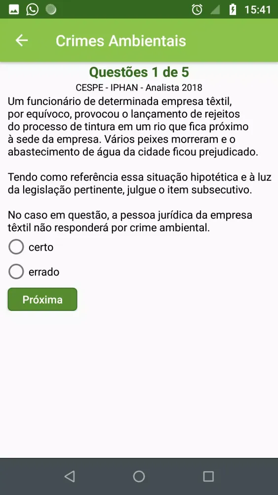 Lei de Crimes Ambientais 2025 Screenshots