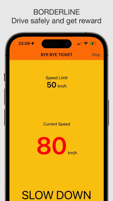 Capturas de tela do ByeByeTicket - Radar Alert