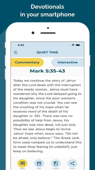 Quiet Time Online Screenshots
