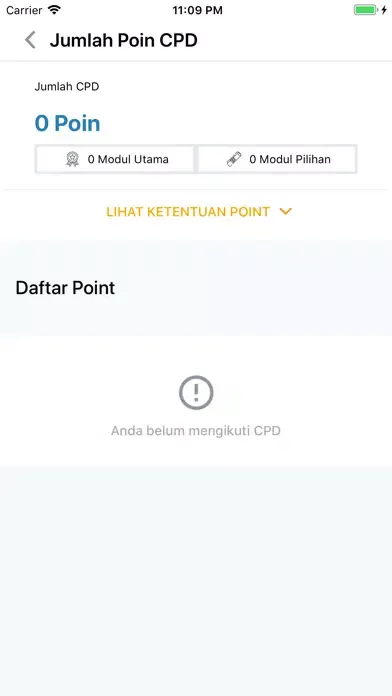 Tangkapan layar AAJI E-License