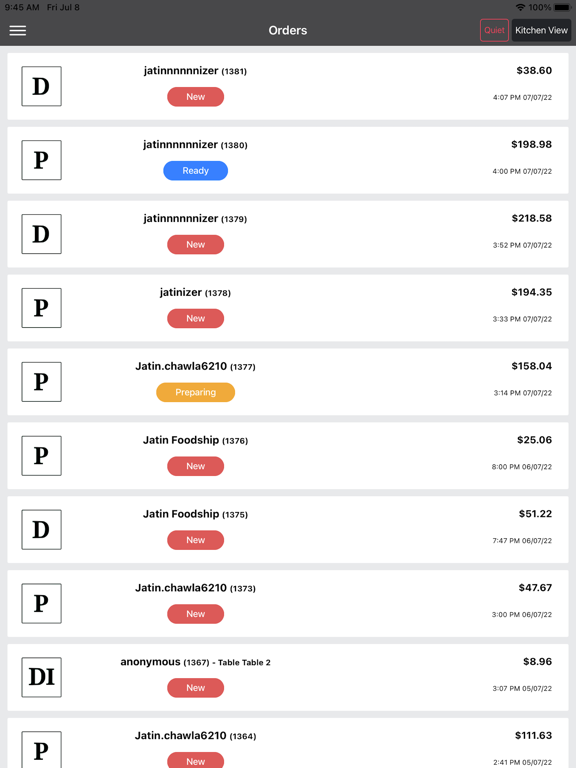 صور Heirloom HQ Online Orders iPad 