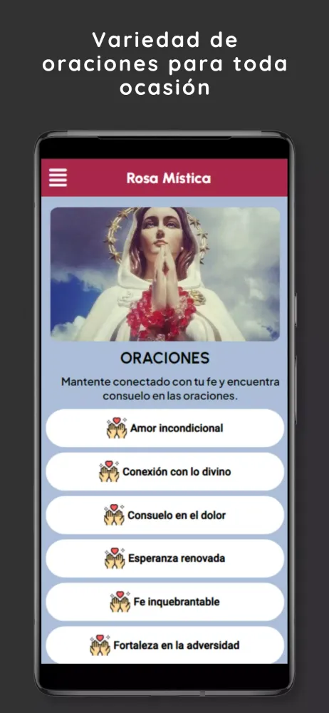 Oraciones a la Rosa Mística Screenshots