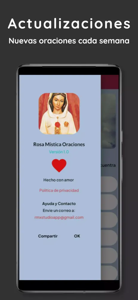 Oraciones a la Rosa Mística Screenshots