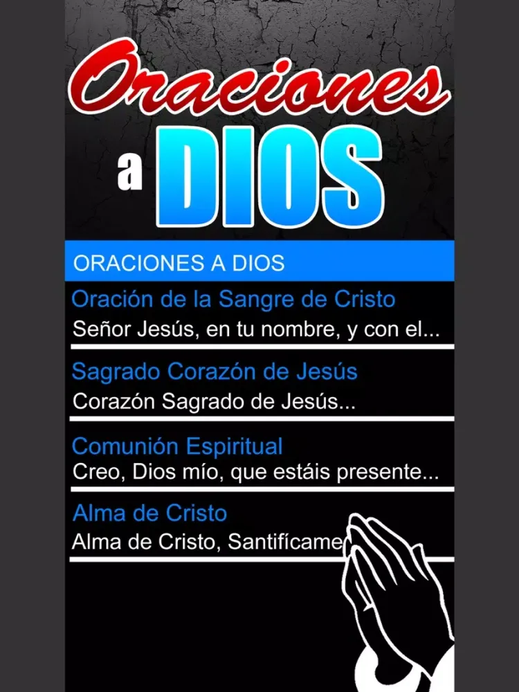 Capturas de tela do Oraciones a Dios iPad 