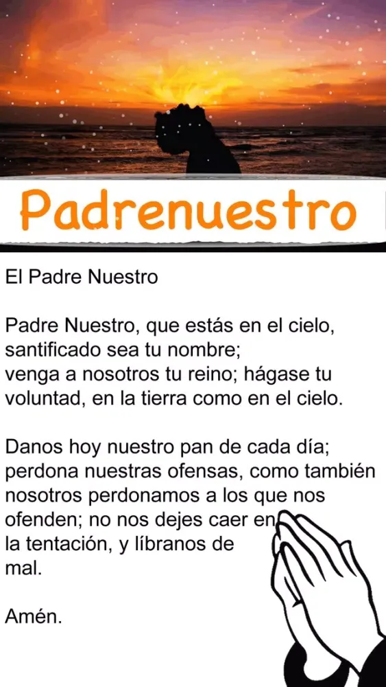 Capturas de tela do Oraciones a Dios