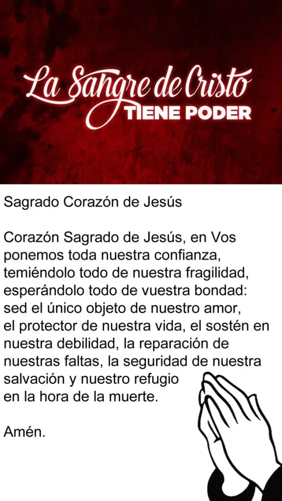 Capturas de tela do Oraciones a Dios