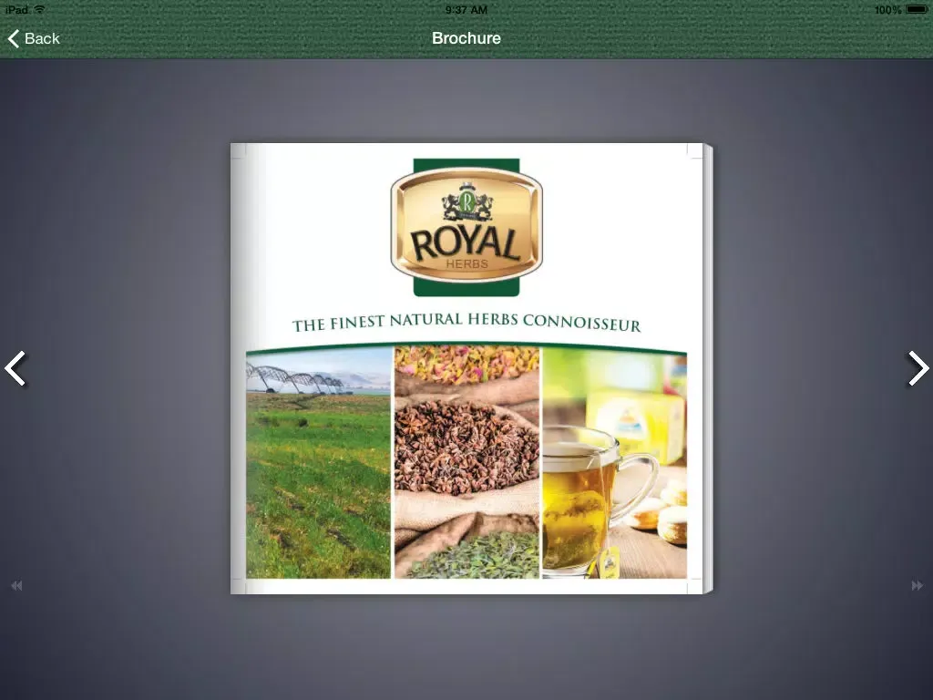 Captures d'écran de Royal Herbs iPad 