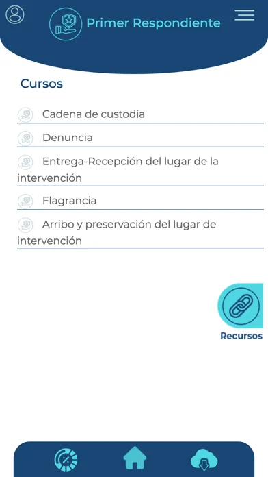 Capturas de tela do Guía de Actuación