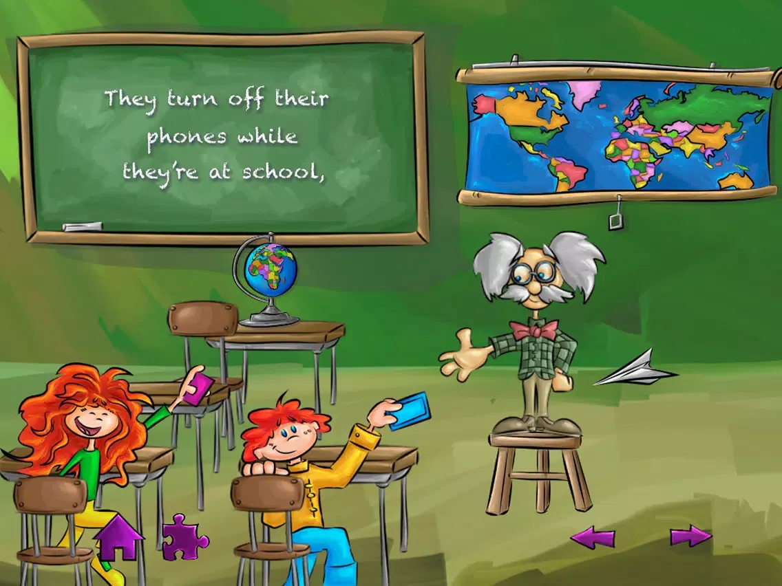 Zrzuty ekranu Drew and the Cyber Bully iPad 