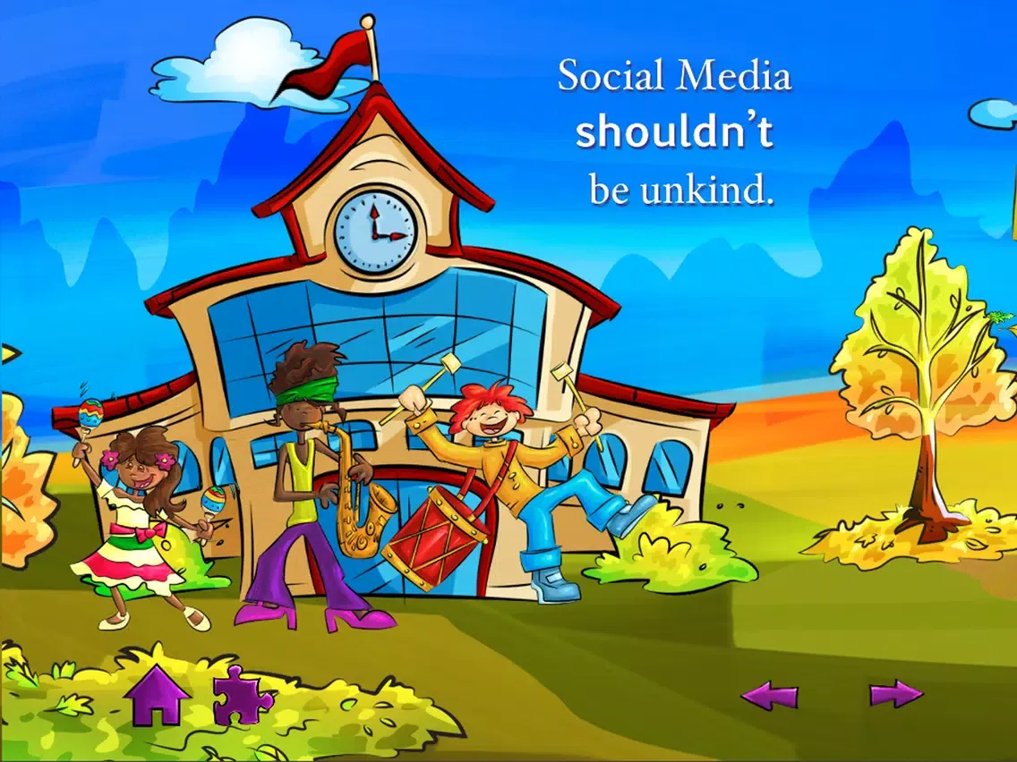 Zrzuty ekranu Drew and the Cyber Bully iPad 