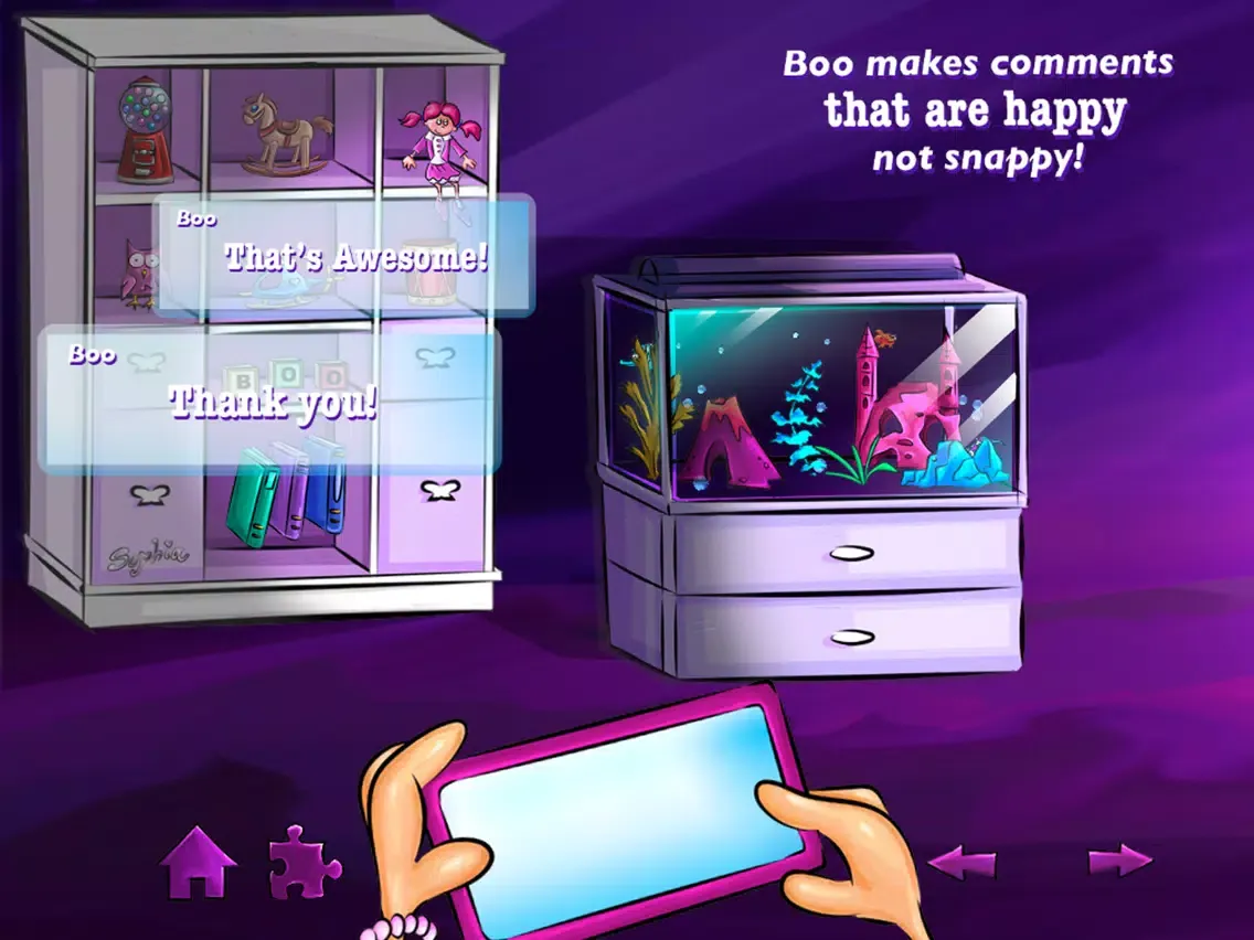 Zrzuty ekranu Drew and the Cyber Bully iPad 