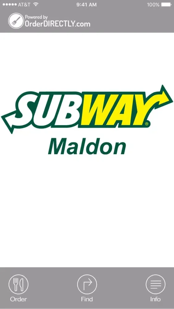ภาพหน้าจอของ Subway, Maldon