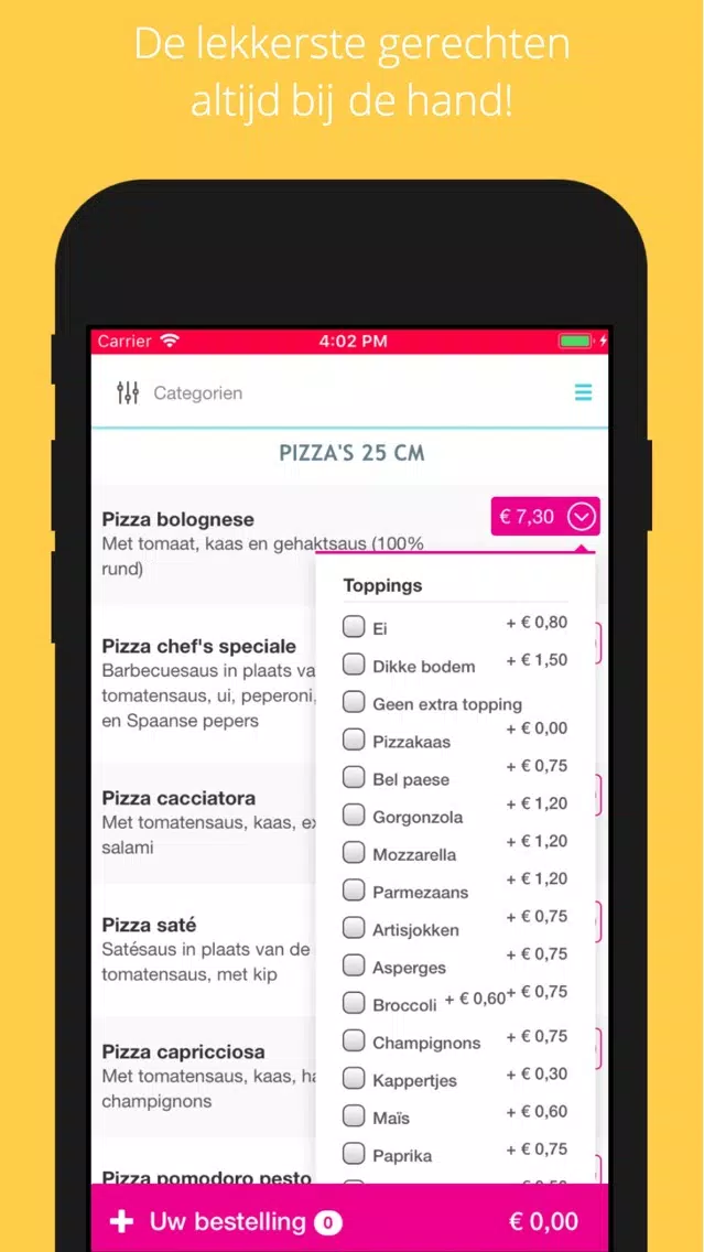 Deli's Pizza 스크린샷