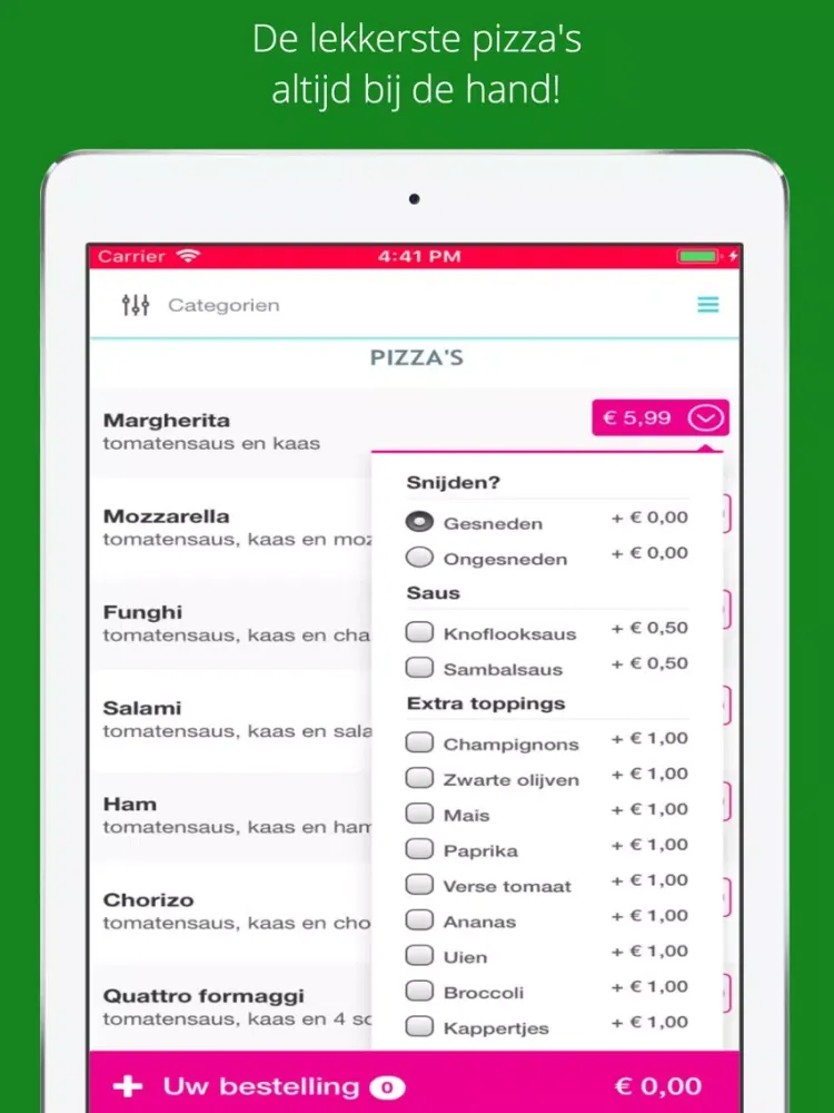 Скриншоты Happy Pizza Haarlem iPad 