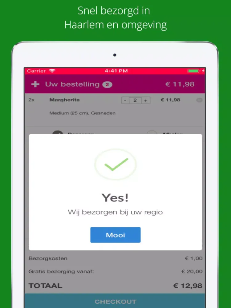 Скриншоты Happy Pizza Haarlem iPad 