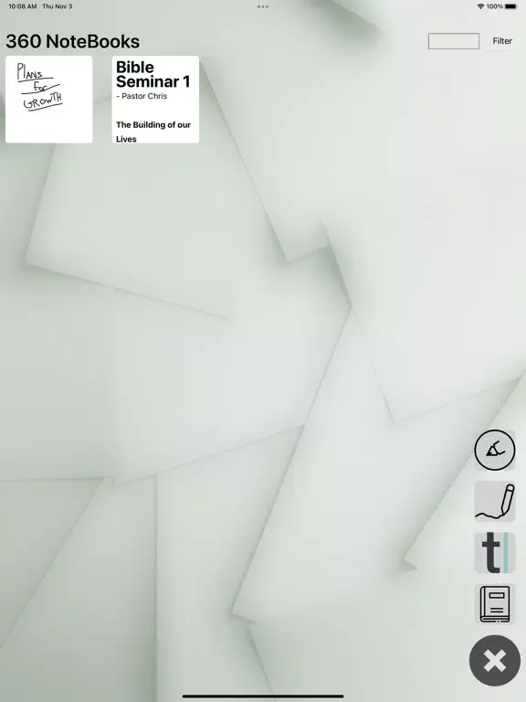 360 Notebooks iPad  স্ক্রিনশট