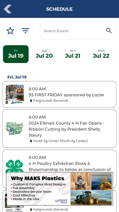 Elkhart County 4-H Fair স্ক্রিনশট