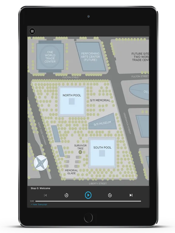 Zrzuty ekranu 9/11 Memorial Audio Guide iPad 