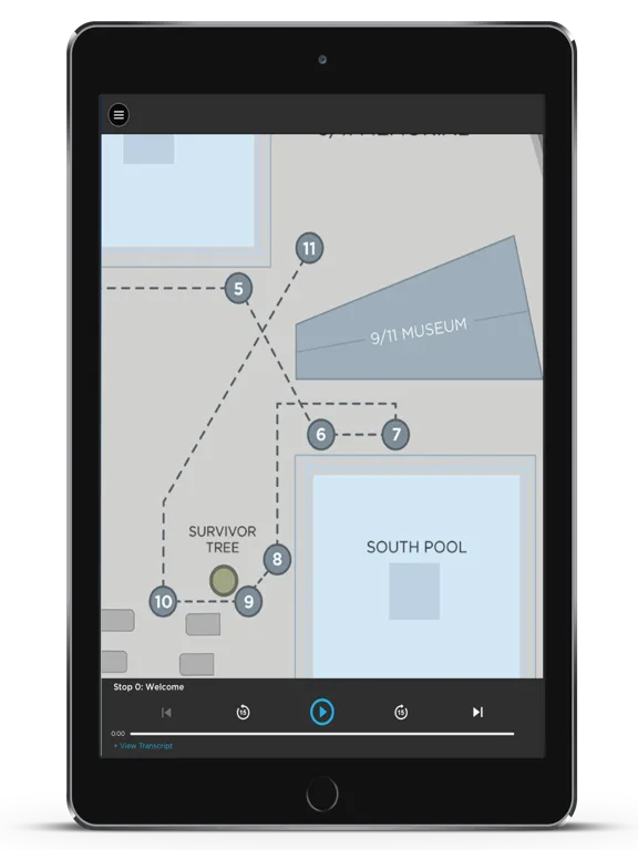 Zrzuty ekranu 9/11 Memorial Audio Guide iPad 