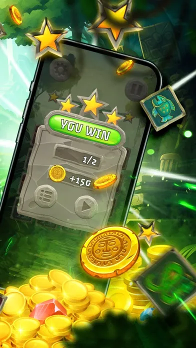 Capturas de tela do Aztec Temple Mystery