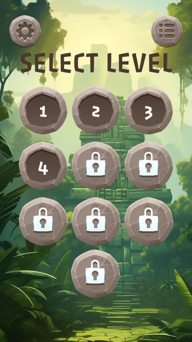 Capturas de tela do Aztec Temple Mystery