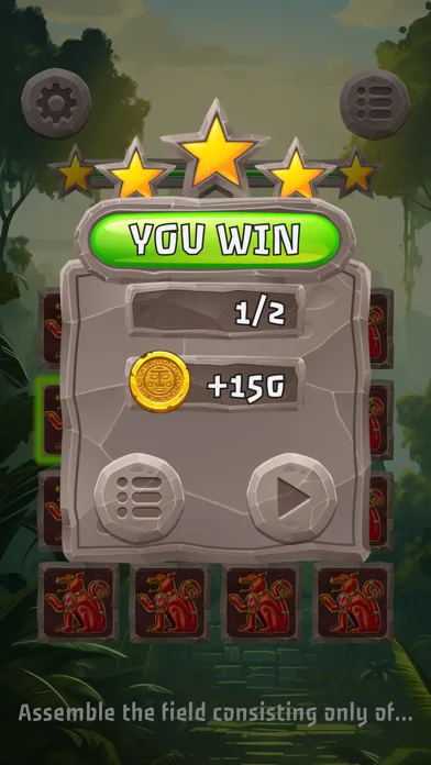 Capturas de tela do Aztec Temple Mystery