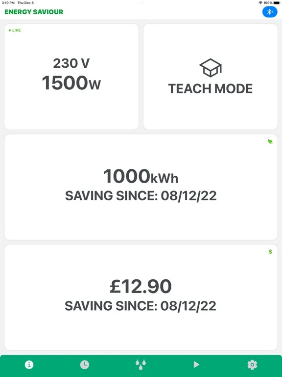 Energy Saviour iPad  Ekran Görüntüleri