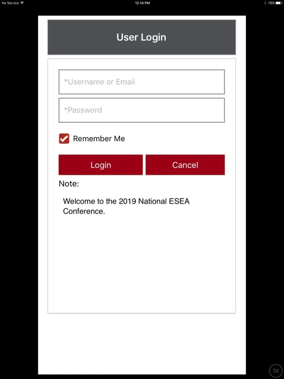 2020 National ESEA Conference iPad  スクリーンショット