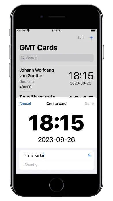 GMT Cards स्क्रीनशॉट